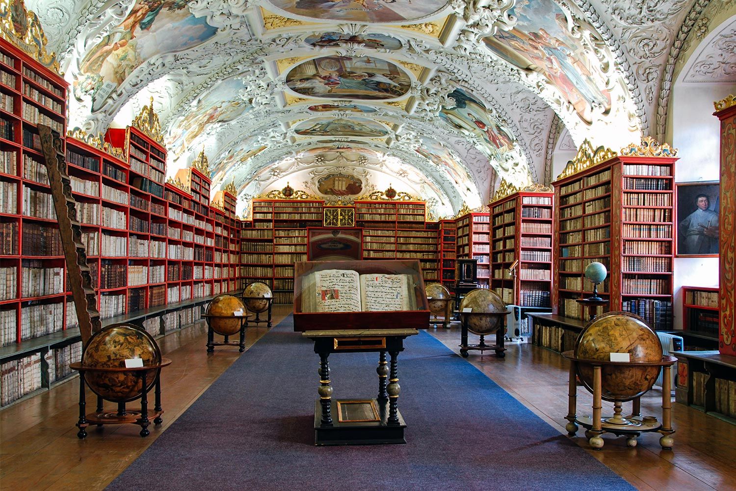 Couvent de Strahov et sa bibliothèque